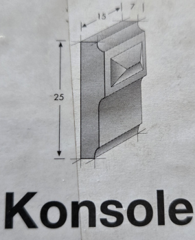 KS-25 Konsole - Restbestände
